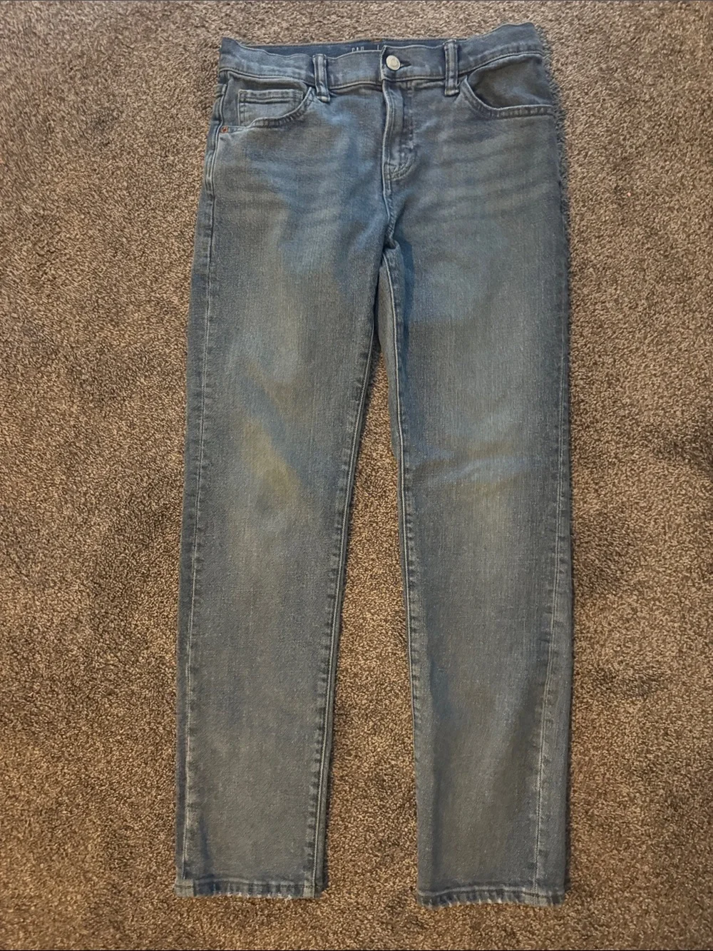 GAP kids blue taper jeans